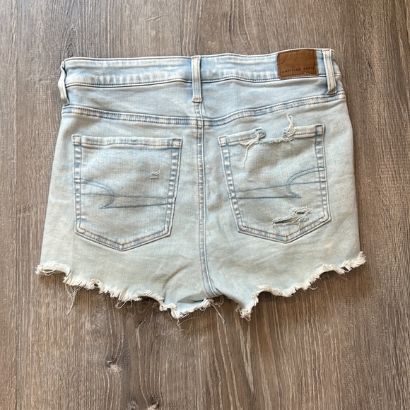american eagle light wash jean shorts - Picture 6 of 6